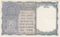 Inde 1 rupee - George VI - Série T27 - 1944