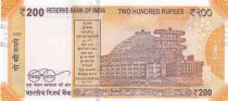 India 200 Rupees - Gandhi - 2023 - Serial 2KQ- Letter F