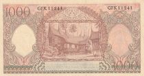 Indonesia 1000 Rupiah -  Silversmith from Gadang/Minangkabau - 1958