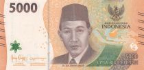 Indonesia 5000 Rupiah - Dr. K.H. Idham Chalid - Gunung Bromo - 2023 - Serial VCM