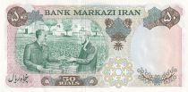 Iran 50 Rials - Shah Pahlavi - Villageois - 1971