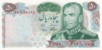 Iran 50 Rials - Shah Pahlavi - Villageois - 1971