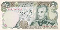 Iran 50 Rials - Shah Palavi - Tomb of Cyrus - 1974