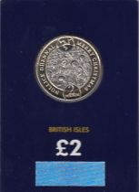 Isle of Man 2 pounds - Charles III - Christmas - 2023 - SPL