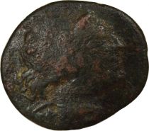 Italie Bruttium, Rhegium  - Obole Bronze - 260 / 215 Av. Jc