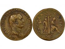 Italy  Vespasian - Cast Copy of a Paduan : Sestertius, Judaea Capta - XVII / XIXth century