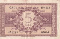 Italy 10 Lire - Helmeted woman - 1944 - P.31c