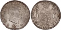 Kingdom of Napoleon 5 lire Napoleon I 1808 M Milan - Silver - KM.10