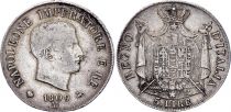 Kingdom of Napoleon 5 lire Napoleon I 1809 M Milan - Silver - KM.10