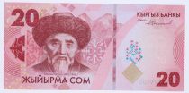 Kyrgyzstan 20 Som Togolok Moldo - 2023 - Serial AA