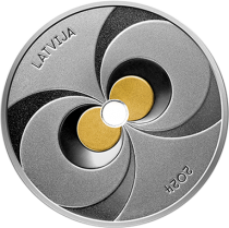 Latvia Energy - 5 euro Silver Color 2024