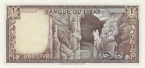 Liban 1 livre - 6ème journée du papier-monnaie Bagnolet - 1988