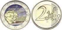 Luxembourg 2 Euros - Grand-Duc Guillaume - Colorised - 2012