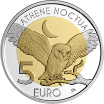 Luxembourg The Little Owl - 5 Euros BE 2024