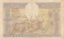 Madagascar 100 francs - Family, farmer - Serial T.942 - 1937