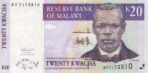 Malawi 20 Kwacha - Reverend John Chilembwe - Tea plantation - 2007 - P.52a