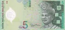 Malaysia 5 Ringgit - T.A. Rahman - Petronas Tower - Polymer - ND (2004) - P.47