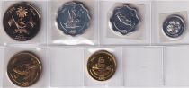 Maldives Set of 6 Coins - 1984