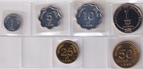 Maldives Set of 6 Coins - 1984