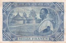 Mali 1000 Francs - Pdt. Modibo Keita - Paysans labourant - 1960 - Série A 20