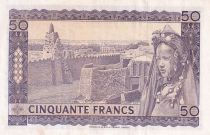 Mali 50 Francs - Pdt M. Keita - Barrage - 1960 - Série W