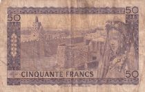 Mali 50 Francs Pdt M. Keita - Village - 22-09-1960 Série R