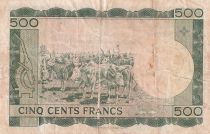 Mali 500 Francs - Pdt. Modibo Keita - Bâtiment - 22/09/1960 - Série H