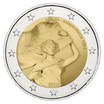 Malte 2 Euros Commémo. Malte 2014 - 50 ans de l\'indépendance