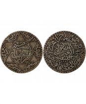 Maroc 2 1/2 Dirhams  - 1321 (1903) - Argent - Berlin