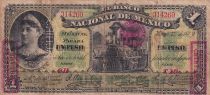 Mexico 1 Peso - M. Garcia Teruel - Locomotive - 1889