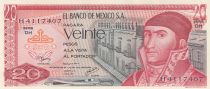 Mexique 20 Pesos - J. Morelos - 08-07-1977 - Série DH