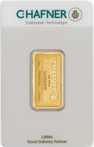 Mini Lingot Gold - 5 Grams