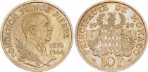 Monaco 10 Francs Prince Pierre Fondation\'s - 1989