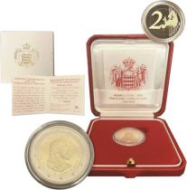 Monaco 2 Euros  Proof 2024 - 500 years of the Treaty of Burgos - Charles V - Available