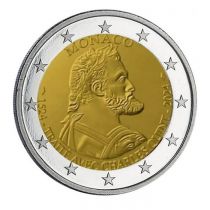 Monaco 2 Euros Commemorative. Proof 2024 - 500 years of the Treaty of Burgos - Charles V