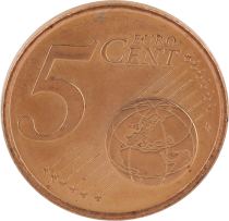 Monaco 5 centimes euro - Monaco 2001