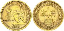 Monaco 50 Centimes Heracles Archer - 1926 - Poissy