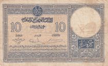 Morocco 10 Francs 06-03-1941 - Fine - Serial F.1678 - P.17b