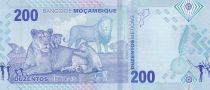 Mozambique 200 Meticais - S. M. Machel - Leo - Polymer - 16-06-2024 - Serial DA