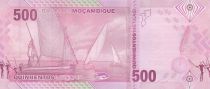 Mozambique 500 Meticais - S. M. Machel - Yachts - Polymer - 16-06-2024 - Serial EA