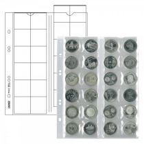 MULIT COLLECT or PUBLICA M COLOR sheets for 24 coins up to Ø 34 mm