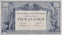 Netherlands 10 Gulden - Blue - 13-09-1922 - Serial GH - P.34