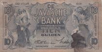 Netherlands Indies 10 Gulden - Javanase dancers - 1938