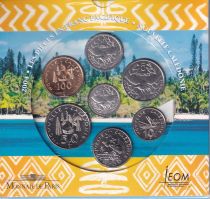 New Caledonia Pacific Franc BU Set - New Caledonia - 2004