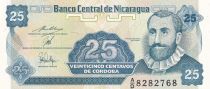 Nicaragua 25 Centavos - Fransisco de Cordoba  - ND (1991) - Serial AD - P.170