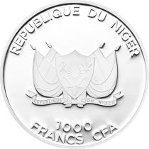 Niger 1 000 Francs 2013 - Coyote