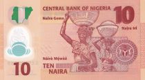 Nigeria 10 Naira - Alvan Nikoku - 2024 - Polymer - Serial GX