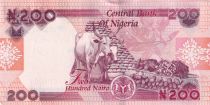 Nigeria 200 Naira - Alhaji Sir Ahmadu Bello - Cows - 2023 - Serial AM/9