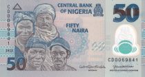 Nigeria 50 Naira - Portraits - Fishermen - Polymer - 2023 - Serial CD