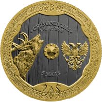 Ostara - Valkyries - 1 ONCE RUTHENIUM & OR Germania 2023 5 Marks - Nouvelle série